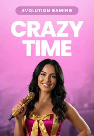'Crazy Time' game cover at BetBolt